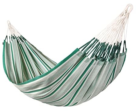 LA SIESTA® Modesta Agave - Klassische Hängematte Kingsize aus Bio-Baumwolle