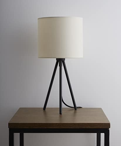 Leena Cream Metal Tripod Table Lamp