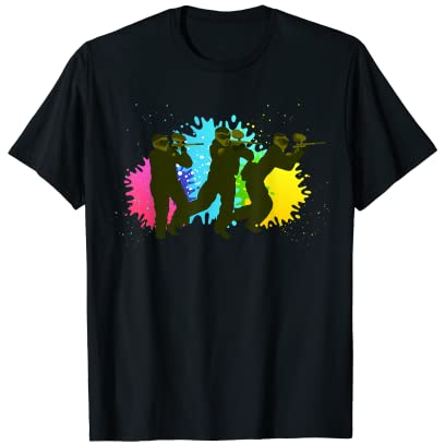 Paintball Shirt Lustiges Paintball Gamer Paintballer Humor Geschenk T-Shirt