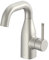 Lenz Badarmatur POLA in Edelstahloptik – hochwertige und markante Waschtischarmatur mit Wassersparkfunktion – schnelle Montage und einfache Reinigung – 46070811
