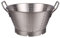 Stalwart DA-CL3620 Heavy Duty Double Handed Colander Bowl 10L Stainless Steel