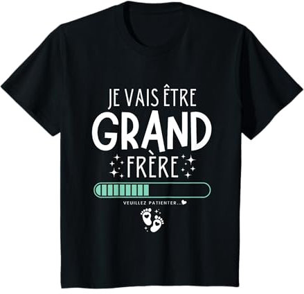 Futur Grand Frère 2025 Je Vais Etre Grand Frere Surprise T-Shirt