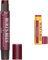 Burt's Bees I0094327 ® 100% Natural Moisturising Lip Shimmer, Plum, 1 Tube & Lip Balm Pomegranate, Moisturising Lip Balm With Beeswax & Vitamin E, 100% Natural Origin, 4.25g