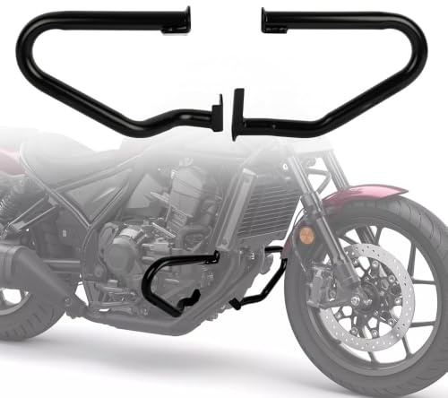 PSLER Motorrad Stoßstange Motorschutz Sturzbügel für Rebel CMX1100 CMX1100T DCT 2021 2022 2023 2024 2025, Freeway Sturzbügel Puffer Karosserierahmen Protektor Zubehör