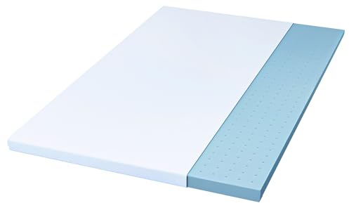 BedStory Topper 120x200cm, 5cm Zwei Härtegrade H3&H2 Gel Topper, Atmungsaktiver Matratzentopper Weich