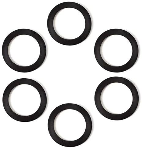 OUDQFCJ 6pcs Junta de Tapón de Obturación de Tubo de Desagüe de Fregadero de Cocina Junta de Drenaje Anillo de Sellado de Drenaje Arandela de Goma(45mm)