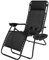 Folding Reclining Adjustable Zero Gravity Lounge Chair, Garden Chair Leisure Beach Chairs with Headrest and Cup Holder, Sun Loungers Powder-Coated Steel Frames, Sunlounger for Deck Chairs, Patio,Black
