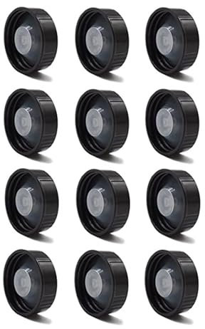 Flaschenverschlüsse für die Bierherstellung, Glasballon - Polyethylen-Kegelverschluss für 12 Stück Glas-Bierflaschen | Deckel für Trinkwasserflaschenanbauer, ta