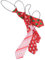 LIFKOME 2 Sets Weihnachtskrawatte Kinderkrawatte Weihnachten Polyester Waschbar Wiederverwendbar Cartoon Schneemann Design Party Zubehör 4 Stück * 2