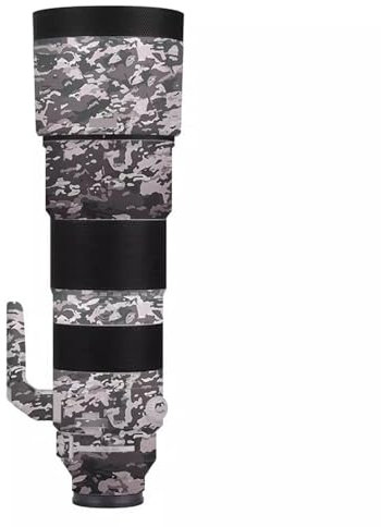 Pellicola protettiva adesiva di alta qualità per obiettivo fotocamera Sony FE 200-600 mm F5.6-6.3 G OSS Skin Vinyl Wrap Skin Body Protective Decal Protector Coat 200-600 5.6-6.3 (campo mimetico)