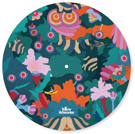 D'Addario Beatles Yellow Submarine Record Mat, Sea of Green