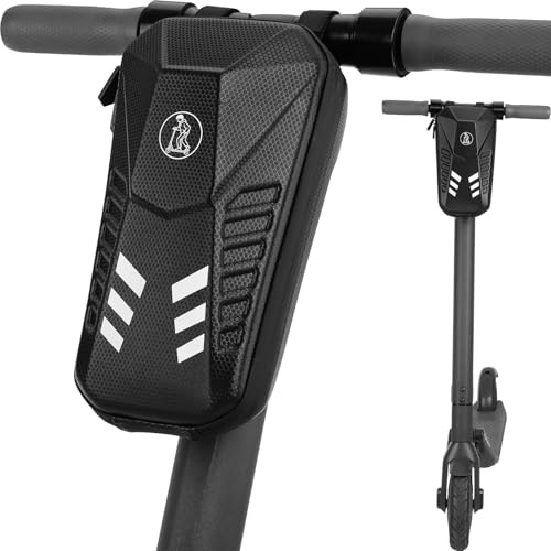 TLGREEN E Scooter Tasche, 3L/4L Große Kapazität Roller Tasche | Lenkertasche für Elektroroller wasserdichte, Vordertasche mit Eva Hard Sell, für Xiaomi Mijia Sedway Ninebot (3 L)