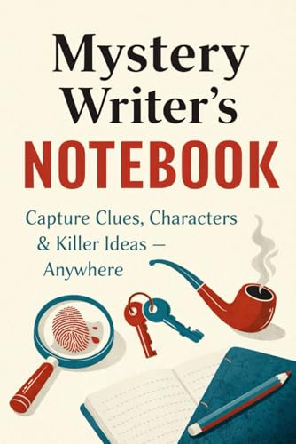 Mystery Writer’s Notebook: For Capturing Clues, Characters and Killer Ideas Anywhere