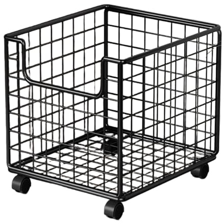 Carrito de cocina con ruedas – giratorio de 360 grados, soporte de gran capacidad, organizador de ruedas de marcha suave, duradero | Mesa de almacenamiento fácil de , despensa usada, bar