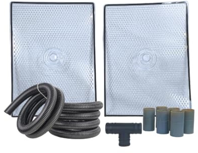 Aktobis Starter Set für Seitenkanalverdichter WDH-SV58 - Saugmatten, Luftschläuche, Anschlussstücke, T-Stück
