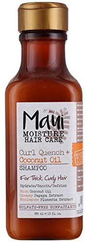 Maui Feuchtigkeit Shampoo Coconut Oil 13 Unze (Curl Quench) (385Ml)