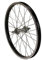 Redondo 16 Zoll Vorderrad Laufrad Fahrrad 16 Kasten Felge Aluminium Schwarz