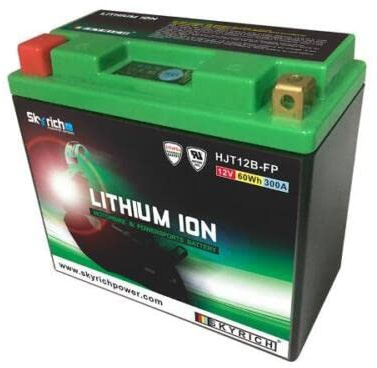 HJT12B-FP BATTERIA LITIO SKYRICH YB16AL-A2 LiFePo4 - YB16ALA2 MOTO SCOOTER QUAD CROSS