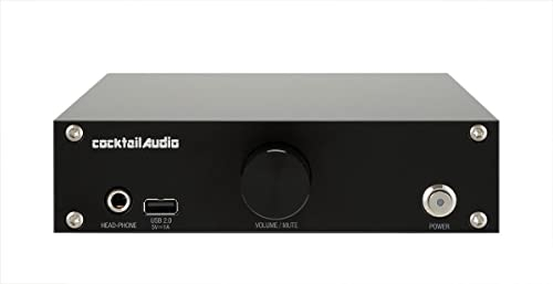 CocktailAudio N15D HiFi Musik Server ohne Speicher, schwarz