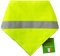 Dimples Hundehalstuch - Hi-Vis Reflektorband Warngelb hohe Sichtbarkeit - Halstuch für kleine mittlere und Grosse Hunde und Katzen - Hunde Besitzer Geschenk - Handgemachtes Hunde Accessoire 25cm