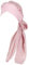 YONKOUNY Damen Kopftuch Chiffon Sommer Elegante Einfarbig Schal Turban Kopftücher Wrap Beanie Mütze Kopfbedeckung Bandana für Krebs, Chemo, Haarausfal (Rosa)