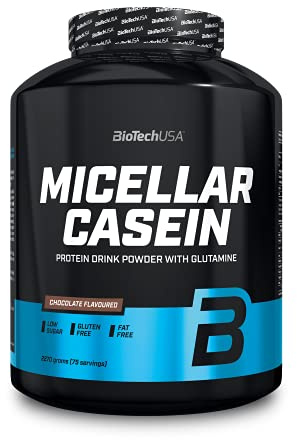 BioTechUSA Micellar Casein | Mit mizellarem Casein | Zusatz von L-Glutamin