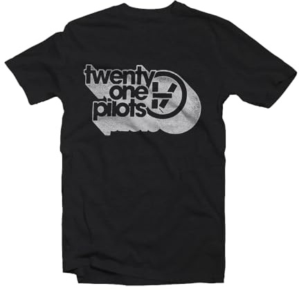Twenty One Pilots T Shirt Vessel Vintage Band Logo Official Mens Black M