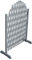 vidaXL Tannenholz Massiv Rankgitter Rankzaun Scherengitter Rankhilfe Spalier Holzgitter Blumengitter Pflanzengitter Garten 1,8x1m Grau