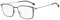 HUGO BOSS Brillen BOSS 1197 KU0 MATTE BLUE RUTHENIUM 56/19/145 Herren