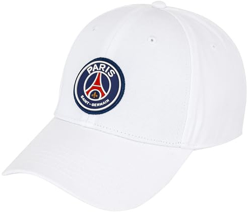 PARIS SAINT-GERMAIN Cap PSG – Offizielle Kollektion, Größe verstellbar, Weiß
