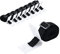 Gecheer 8X Universal Befestigungsband für Pool-Aufroller Solarfolie Haltebänder Befestigung Clipset Befestigungsbänder Befestigungsset 1,8m,Kabelplattengröße:14,4 x 4,3 cm (L x B)