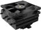Thermalright SI-100 Black CPU Luftkühler, 6×6mm Heatpipes, TL-E12B PWM Quiet Fan CPU Kühler mit S-FDB V2.0 Lager,AGHP 3.0 Technologie,Für AM4/AM5/Intel 1150/1151/1200/1700/1851/2011, PC-Kühler