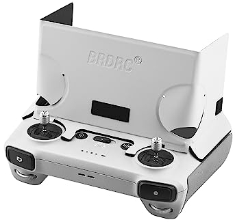 Hensych Mini 3 Pro RC 2 in 1 parasole Mavic 3 Pro RC telecomando protezione schermo intero, adatto per DJI Royal Mini 3 Pro RC con telecomando per schermo, accessorio di protezione della luce