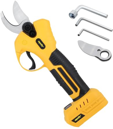 Cordless Secateurs,Pruning Shears Compatible with Dewalt 18V Battery(No Battery Electric Garden Pruner 26,000RPM Brushless Motor&SK5 Steel Blades-0.98 Inch Cutting Diameter for Gardening Tree Branch