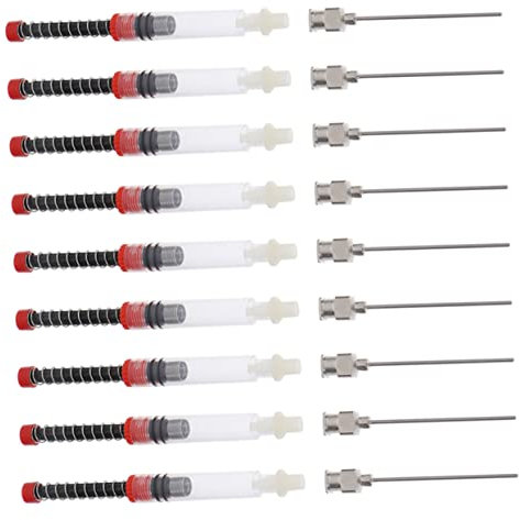 EXCEART Fountain Pen Ink Converter Filler Device Vacuum Elastic Ink Filling 9pcs Suitable for European Standard Fountain Pens
