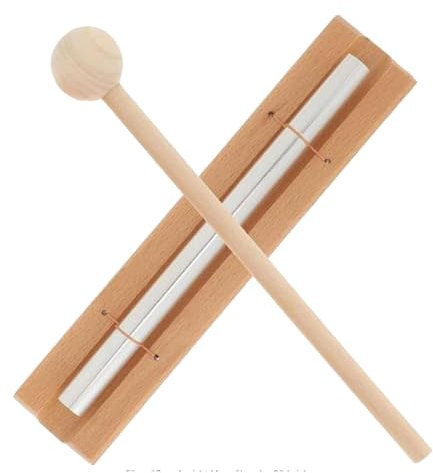 Chime Klangstab,Energy Chime,Energy Glockenspiel,1Tone Energy Chime,Percussion Instrumente Mit Holzschlägel,Chime Klangstab Schlagzeug,Chime Gong Glockenspiel,für Meditation,Musikalische Früherziehung