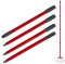 DLAIMI 1PCS Manico Mop per Vileda Spin Turbo Mop Accessori，Manico Mop facile da strizzare per la pulizia dei pavimenti 4-Sezioni con Regolabile