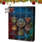 D-N-D Adventskalender | Würfelbox-Countdown-Kalender | Dungeons und Dragons Adventskalender | 24 Stück Würfel und Miniaturen Ornamente | 24 Tage Countdown bis Weihnachten, Sammelfiguren für Spielefans
