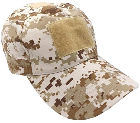 Shop SoftAir Berretto Cappellino Baseball Militare Tattico, Regolabile, Poliestere e Cotone, Vari Colori, 54-60 cm (IT, Testo, Taglia Unica, Desert Digital)