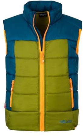 Trollkids Kids Hardanger Vest 92, pear green