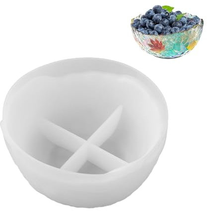 Silikonform Schale Silikonformen Gießformen Klein Silikon Schale Bowls Tablett Gips zum Gießen Formen Obsttablett Epoxidharz Geometrische Harz Handgefertigte Blumentopf Unregelmäßige Schüsselform