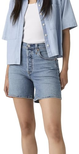 Levi's Damen Shorts 501 Mid Thigh Short Lw