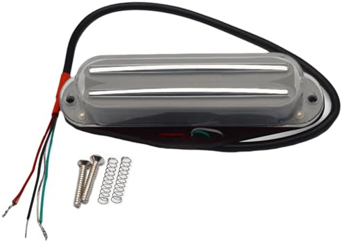 Osmond Suitable for Electric Guitar Pickups, Six-String Electric Guitar Humbuckers, and Dual-Rail Blade Pickups,Transparent