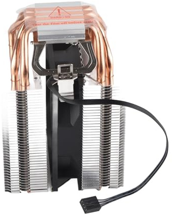 Yechiry Dissipatore di Calore CPU a 4 di Calore con Design a Doppia Torre in Lega di Alluminio per un Raffreddamento Efficiente e una Dissipazione del per la Piattaforma LGA2011 1366 11501151 1155