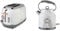 Tower Kitchen Set 2-Piece, Stylish Cordless Kettle 1.7 Litre, 3000 W and 2-Slice Toaster 810 W, Marble and Rose Gold
