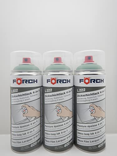 Förch 4 in 1 RAL 6011 RESEDAGRÜN GRÜN DICKSCHICHTLACK LACK SPRAY SPRAYDOSE 400ML (3)