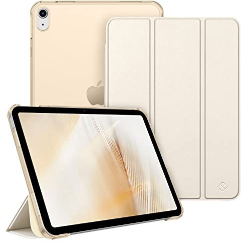 Fintie Funda Durable para iPad 11ª Gen 2025 (A16) de 11 Pulgadas, iPad 10ª Gen de 10.9 Pulgadas (2022) - Carcasa Trasera Transparente a Prueba de Choques con Auto-Reposo/Activación,Estrella