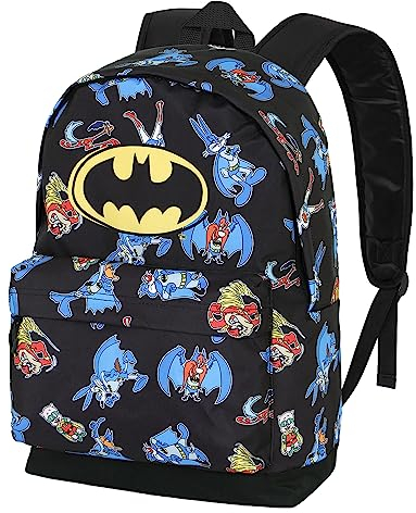Looney Tunes Batman Tunes-FAN HS Rucksack 2.0, Schwarz