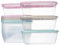 QILZO Pack de 12 Fiambreras de Alimentos 1,2L Transparentes, Recipientes de plástico para comida, Sin BPA, Recipiente Apto para Microondas, Lavavajillas, Congelador, Recipientes con Tapa