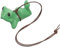 ibasenice Frosch Auto Hängedekoration Rückspiegel Ornament Cute Frog Car Charm Robustes Plaster Material Einfache Installation Einzigartiges Design Für Auto-innenraum